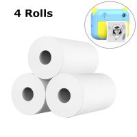 4 Rolls Children Camera Printing Camera Thermal Paper Instant Print Kids Camera Printing Paper Replacement Accessories Parts Fax Paper Rolls