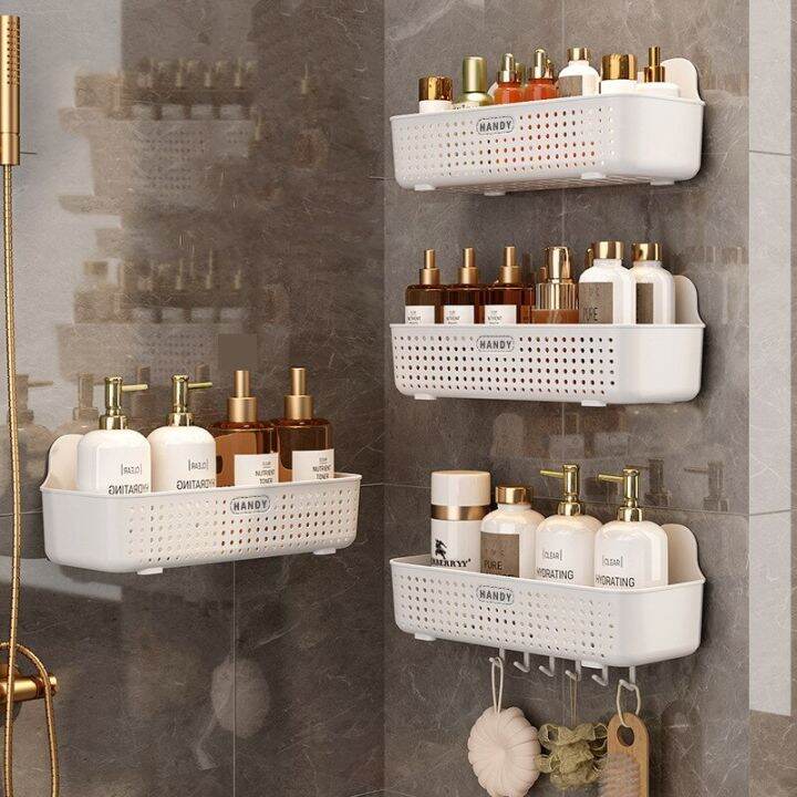 bathroom-corner-organizer-shelf-toilet-self-adhesive-shampoo-gel-storage-filter-basket-bathroom-organizer-plastic-shower-rack-bathroom-counter-storage