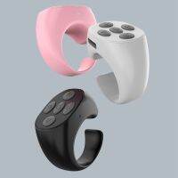 Wireless Bluetooth Mobile Selfie Lazy Artifact Photo Turn Page Controller for Remote Control Ring Controller