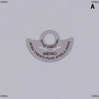 HONG โรเตอร์4R35B ชิ้นส่วนเคลื่อนไหวของนาฬิกา NH35 NH35กับตัวหมุนเพื่อ4R36A การเคลื่อนไหวของใบพัดแผ่นโลหะแผ่นตัวอักษรโรเตอร์