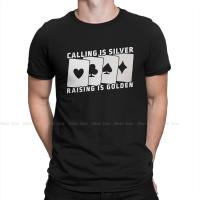 Graphics Poker Card Man Tshirt Pun Online Meme Essential Individuality T Shirt Original Streetwear New Trend