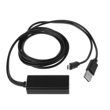 Google ethernet adaptor for chromecast micro-usb uk plug - black
