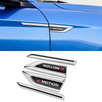 4Pcs Car Wing Side Fender Vent 4MOTION Badge Emblem Car Sticker Decal For Volkswagen VW Tiguan MK2 4 Motion Styling Accessories