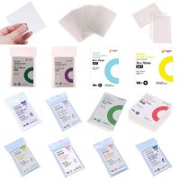 50pcs/100pcs Korea Card Sleeves Clear Acid Free CPP HARD 3 Inch Photocard Holographic Protector Film Album Binder 56x87 63.5x88  Photo Albums