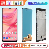 ZZOOI Tested A315 Display Screen  for Samsung Galaxy A31 A315 A315F A315G Lcd Display Touch Screen Digitizer with Frame Replacement