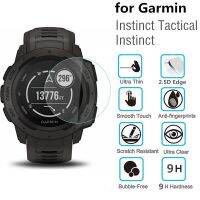 【✲High Quality✲】 uk7asf 10ชิ้นปกป้องหน้าจอสำหรับกระจกเทมเปอร์ Garmin Instinct ยุทธวิธีนาฬิการสมาร์ทวอชทรงกลมสัญชาตญาณฟิล์มป้องกัน D31.5mm