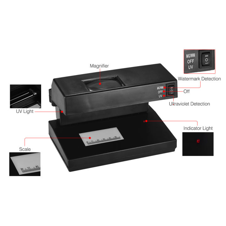 counterfeit-money-detector-เครื่องตรวจแบงค์ปลอม-เครื่องตรวจธนบัตรปลอม-ราคา-ถูก-เครื่องตรวจเงิน-แสงยูวี-ของแท้-100-พร้อมไฟ-uv-สีม่วง-amp-สีขาว-แบงค์ปลอม-ตรวจล๊อตเตอรี่-เอกสาร-โฉนด