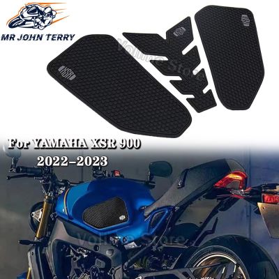 2022 2023 For Yamaha XSR900 XSR 900 xsr900 Motorcycle Tankpad anti-slip tank Pad protection stickers SIDE TANK PADS Traction Pad
