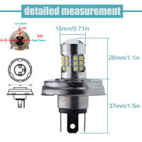 2ชิ้น P45T หลอดไฟ LED หลอดไฟไฟหน้าสีขาว6000พัน R2 6โวลต์12โวลต์สำหรับรถยนต์รถจักรยานยนต์รถมอเตอร์ไซด์สกูตเตอร์รถ A จักรยานยนต์รถยกรถแทรกเตอร์ U จักรยาน