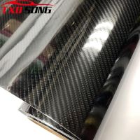 10/20/30/40/50/60x152 6D Gloss Carbon Fiber Vinyl Wrap Car Wrapping Film With Air Release Glossy Carbon 6D like Real Carbon Film