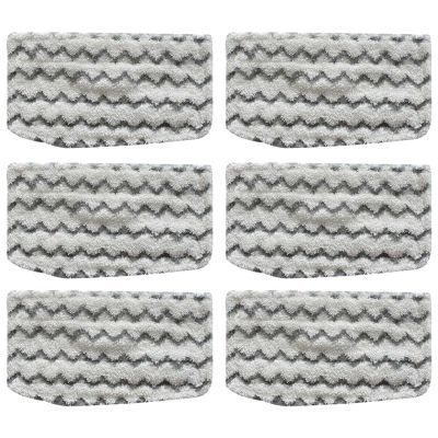 6PCS Steam Mop Cloth Cleaning Cloth Mop Pad Washable Accessories Suitable for Shark M11 D11 D01 M01 P2