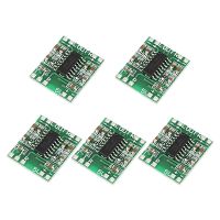 5 Pcs Digital Power Amplifier Board,2X3W Type D PAM8403 Audio Module DC 5V Digital Audio Amplifier Board Module