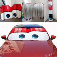 hot【DT】 Cartoon Window Foils 5 Colors Foil Color Big Eyes Car Windshield Sunshade Covers