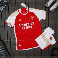 ❒ Arsenal 2023 / 2024 Football Club Set In Thai Red High Quality - New Asenal 2024 Soccer Suit