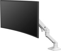 Ergotron HX Desk Mount Heavy Monitor Arm 45-475-216 HX Desk Mount Heavy Monitor Arm (White)