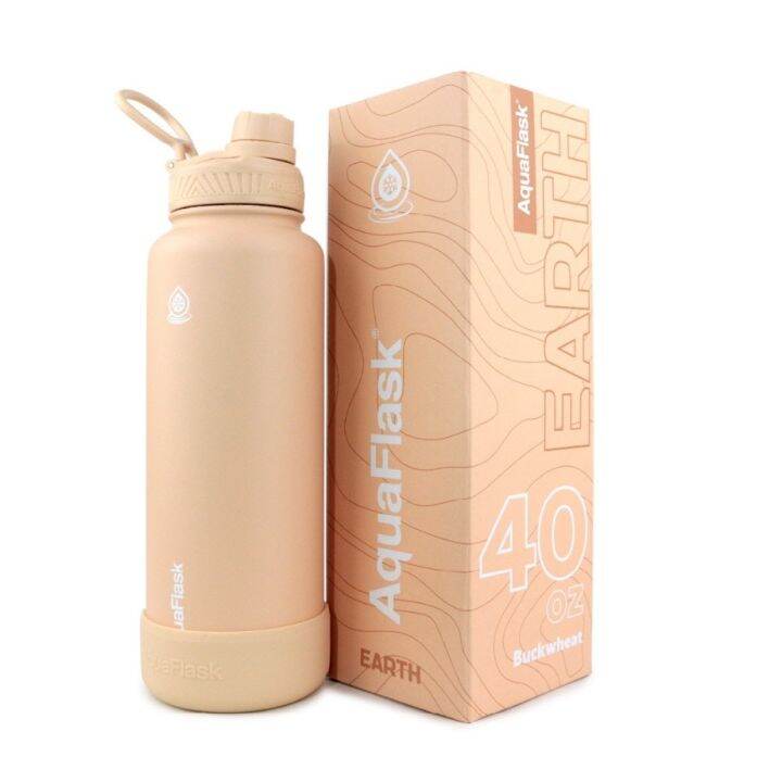 AquaFlask EARTH COLLECTION 18oz, 22oz, 32oz, 40oz DOUBLE WALL VACUUM ...
