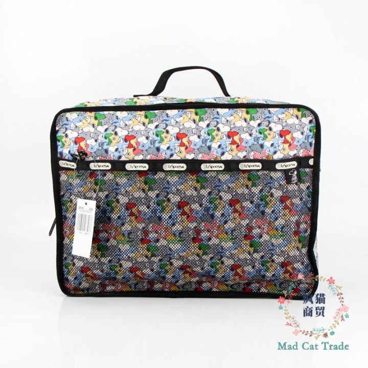 lesportsac-กระเป๋าเดินทางน้ำหนักเบาเสื้อผ้ารองเท้า-organizer-กระเป๋าเดินทาง-organizer-กระเป๋าเสื้อผ้า-organizer