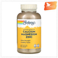 Solaray,Calcium Magnesium Zinc, 250 VegCaps