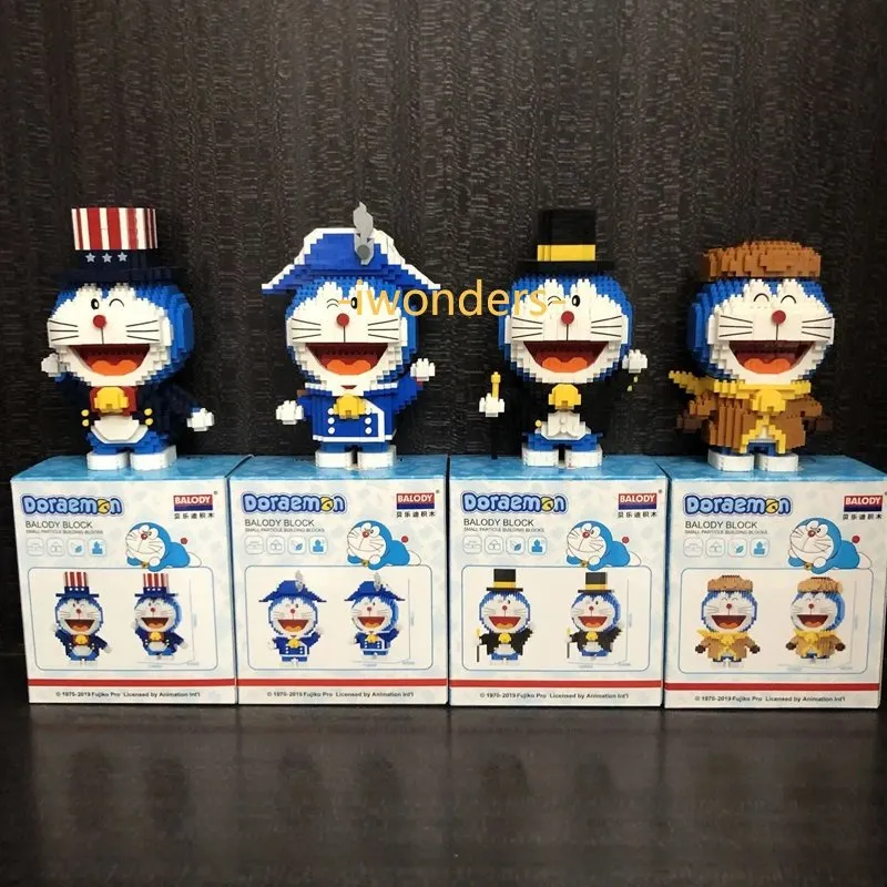 Mô hình Doremon dạng Đồ chơi xếp hình Doraemon nhiều mẫu dùng làm quà tặng  đồ