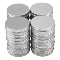 20 x Vacuum cosmetic container Container Jar of aluminum lip cream 100 ml screw cap