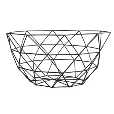 Metal Fruit Vegetable Storage Bowls Kitchen Egg Baskets Holder Nordic Minimalism