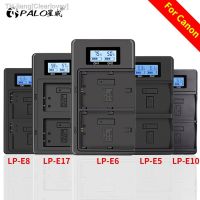 Canon LP E5 LP E6 LP E8 LP E10 LP E12 LP E17 LP E5 E6 E8 E10 E12 E17 Battery USB Dual Smart Charger Canon Digital Camera Charger new brend Clearlovey