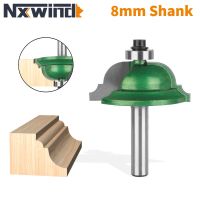 NXWIND 1PC 8MM Shank คลาสสิกบิตเราเตอร์บิตเครื่องตัดไม้สําหรับงานกัดสําหรับไม้ Bit Face Mill Carbide Cutter End Mill