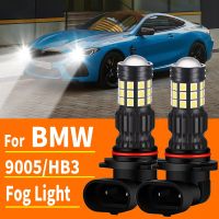 2ชิ้นไฟตัดหมอก Led Hb3 F85 Drl Canbus ไร้ข้อผิดพลาดสำหรับ Bmw X1 F48 X2 F39 X4 F26 X5 F15 X6 F16สีขาว6000K