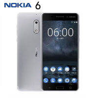 สำหรับ Nokia 6สมาร์ทโฟน Celurl Snapdragon 430 NFC โทรศัพท์มือถือ Android 7.0 Octa Core 5.5 "16.0 MP ลายนิ้วมือ