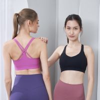 Penny Activewear สปอร์ตบรา  สุดกระชับ มีฟองน้ำ  บราออกกำลังกาย สปอร์ตบราผู้หญิง สปอร์ตบราวิ่ง รอลรับแรงกระแทกได้ดีมากๆ แห้งไว รุ่น Lira Bra