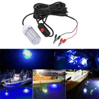 12V Fishing Light 108 2835SMD LED Underwater Fishing Light IP68 Lures Finder Lamp Attracts Prawns Squid Krill Green Light