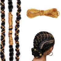 [hot]☋♣✹  5 Pcs Dreadlock Beads Braids Braiding Hair Styling Stretchable Strings 1 M/pcs Accessories