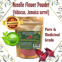 ROSELLE FLOWER POWDER, Hibiscus, Jamaica sorrel (Ambasthaki, Lal Ambari, Patwa) Hibiscus sabdariffa  PREMIUM QUALITY