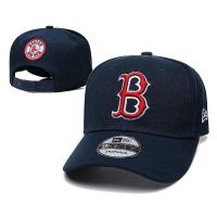 ◕✠┇ American Professional Baseball Boston Red Sox hat hip-hop trend sports handsome baseball cap breathable curved brim cap net cap