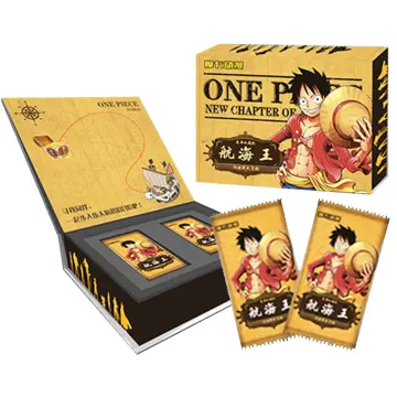 One Piece Collections Rare Cards Box Booster Pack Anime Luffy Zoro Nami  Chopper TCG Game Collectibles