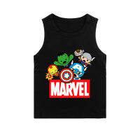 Avenger-S รถถัง Top เสื้อยืดแขนกุดสำหรับเด็กชายและเด็กหญิง,เสื้อผ้าเด็กแฟชั่นใส่สบายเข้าได้กับทุกชุดสำหรับฤดูร้อนปี B198