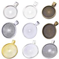 10pcs 20/25/30mm Cabochon Pendant Base Setting Trays For Charms Pendant DIY Jewelry Making Crafts Handmade Findings Accessories DIY accessories and ot