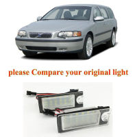 2pc Car Accessories Special Car License Plate Light Lamp For volvo v70xc70 01-07 s60s80 01-06 canbus error free