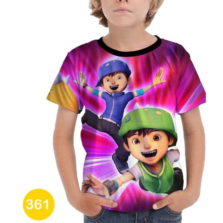 3d Boboiboy T-Shirt For Kids 361 | Lazada