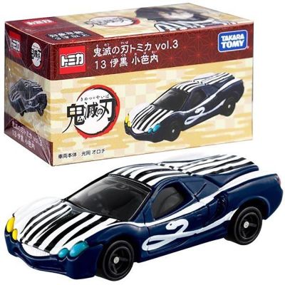 Takara Tomy Tomica Demon Slayer 13 Obanai Iguro Kids Super Mini Car Toy Genuine Resin