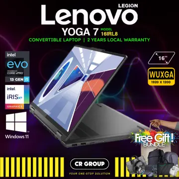 LENOVO Yoga 7 16IRL8, 16-Inch WUXGA Touch, i7-1355U, 16GB, 512GB