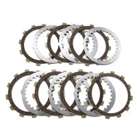 Motorcycle Clutch Friction Disc Plate Kit For Yamaha XJ400D XJ400 1981 OEM:383-16321-00/4H7-16321-02 6 4L0-16321-00/5Y1-16331-01