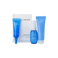 Laneige Water Bank Hydro Kit 3 Items ช่วยเติมน้ำให้ผิว ช่วยให้ผิวนุ่มชุ่มชื้นระหว่างวัน