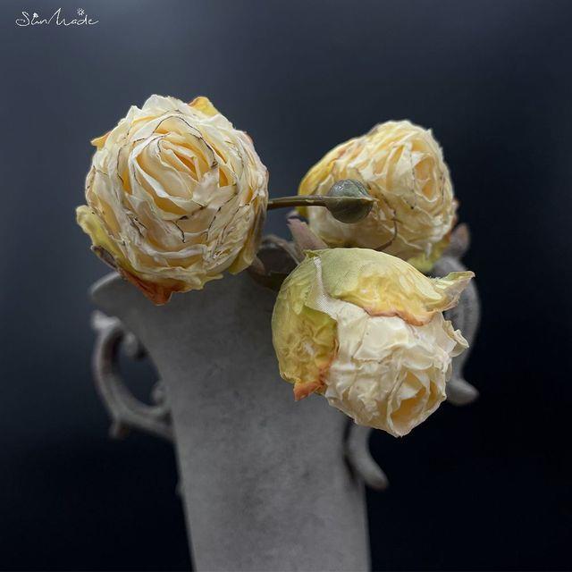 cw-sunmade-3-heads-dried-lookingroses-silk-artificial-flowersweddingredfall-decoreartificales-hot