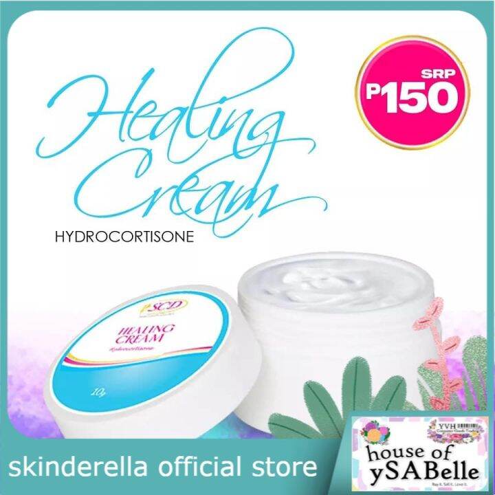 Original SCD Healing Cream 10g Hydrocortisone, Healing Cream By SCD