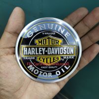 โลโก้ Harley Davidson ขนาด9×9cm. ลายฝาถังน้ำมัน