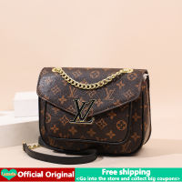 【ของแท้】กระเป๋า LV สลิงสำหรับผู้หญิงในการขายเดิมเลดี้ข้ามร่างกายคลาสสิกโซ่ Leboy กระเป๋าสะพายกระเป๋าถือ2022ใหม่ล่าสุดแฟชั่นเกาหลีกระเป๋าเงินกระเป๋ากระเป๋ากระเป๋าหนัง PU กระเป๋าข้อความโมโนแกรม