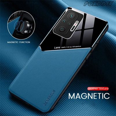 Plexiglass Leather Case for Xiaomi Mi 13 12 11 10 12T 11T 10T Lite Redmi Note 9S 10S 11S 9 10 11 Pro Plus Magnetic Silicon Cover Phone Cases
