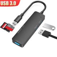 [HOT HAIXWLXKWW 589] 5พอร์ต USB 3.0 HUB ความเร็วสูง Type C Hub Cable Adapter สำหรับอุปกรณ์แล็ปท็อปเดสก์ท็อปเครื่องอ่านการ์ดหน่วยความจำ