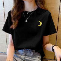 ⭐? พร้อมส่ง ?⭐ เสื้อยืดคอกลมแขนสั้น พิมพ์ลายการ์ตูนน่ารัก เสื้อยืดแฟชั่นเกาหลี เสื้อผ้าผู้หญิง เสื้อยืดผู้หญิง #W12